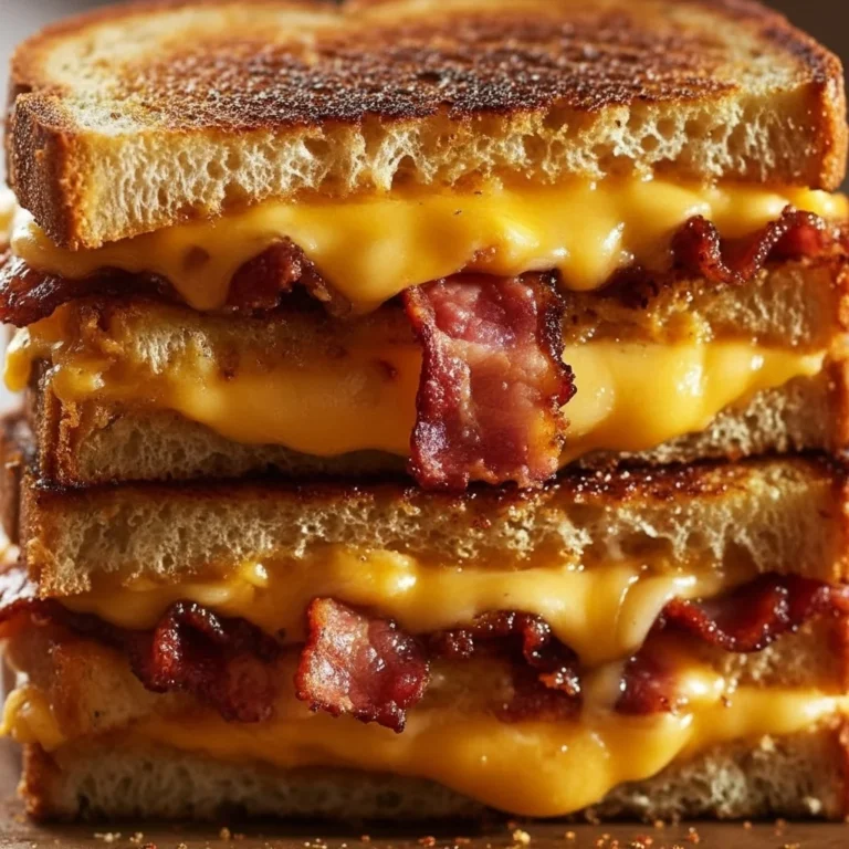 Bacon Grilled Cheese Sandwich 10