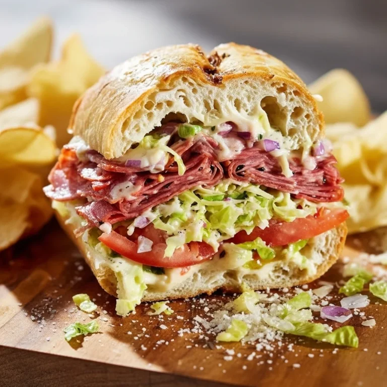 Italian Grinder Salad Sandwich 4