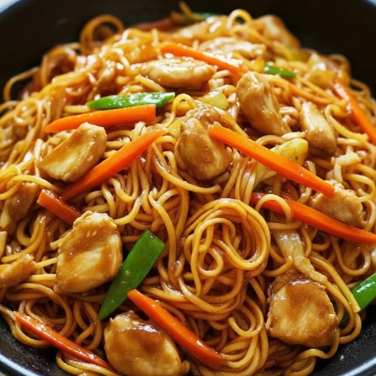 Chicken Lo Mein 7