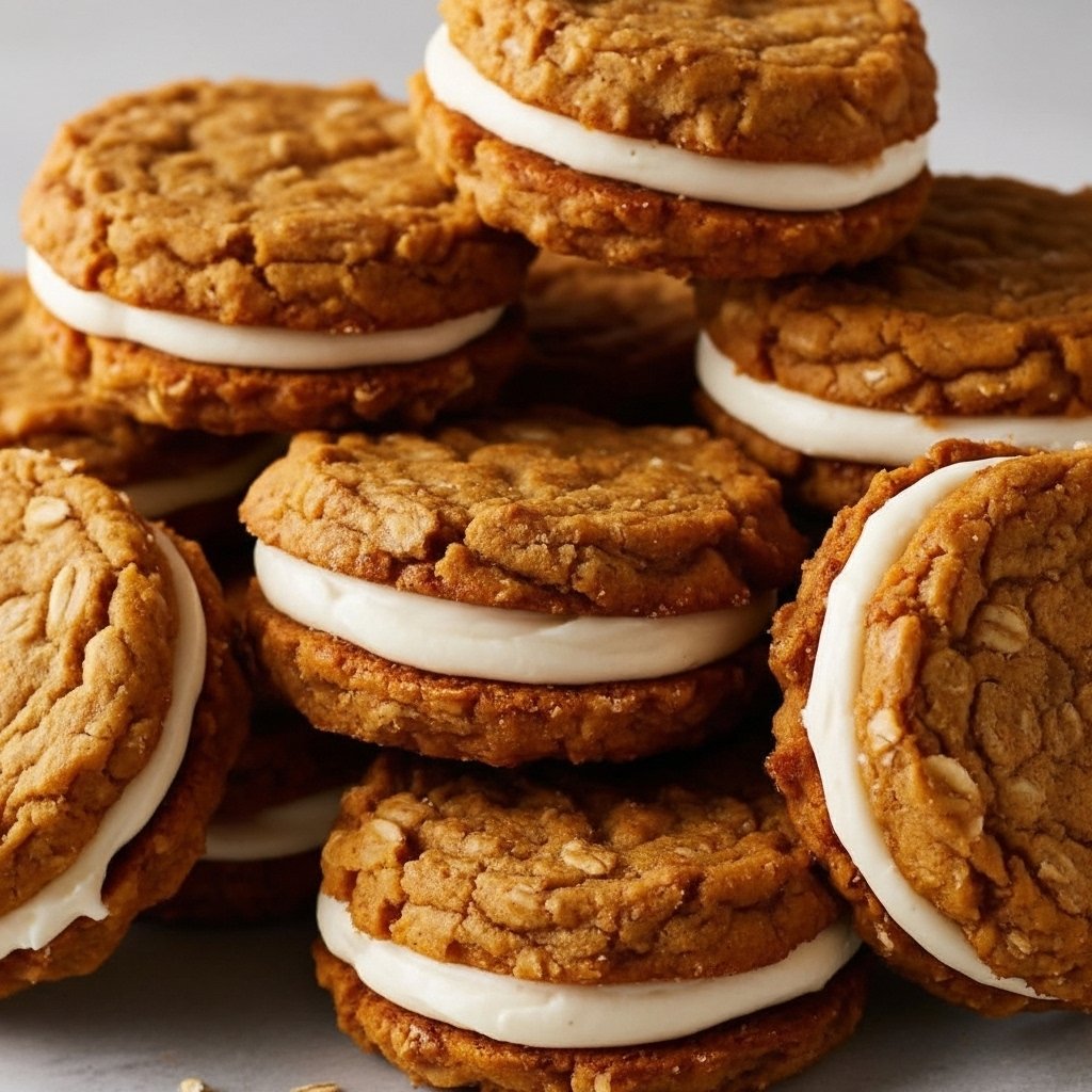 Pumpkin Oatmeal Cream Pies Pumpkin Oatmeal Cream Pies